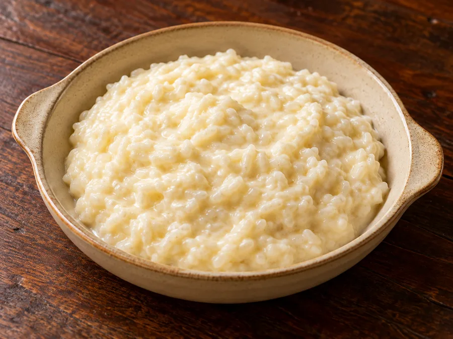 Ilustração de Arroz de leite gerada por IA