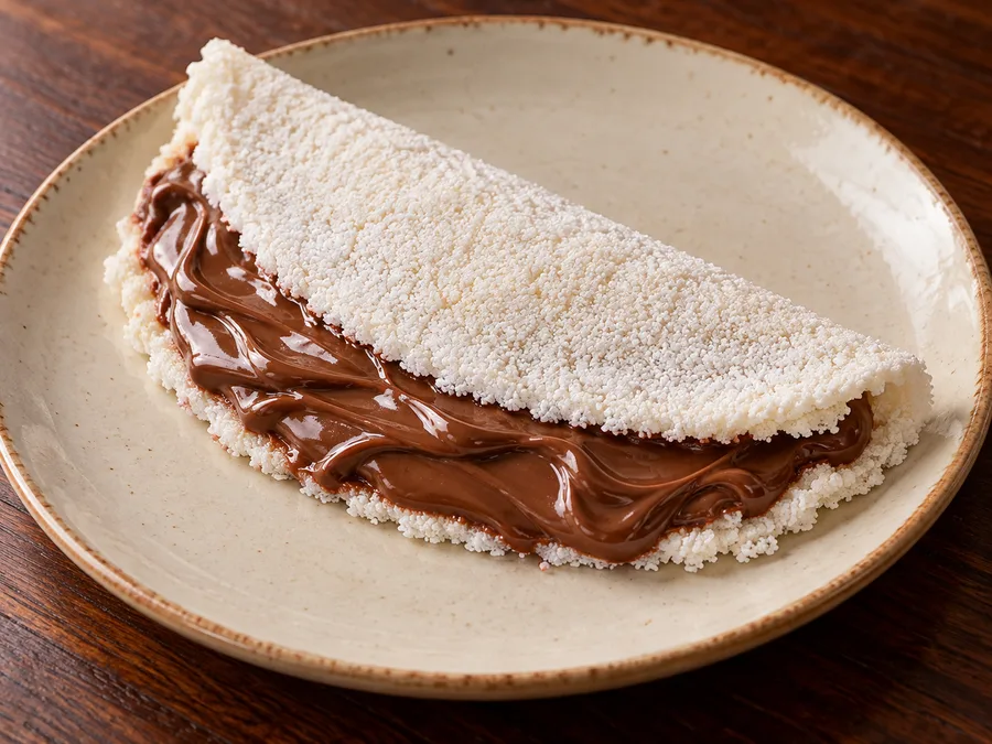 Ilustração de Nutella gerada por IA