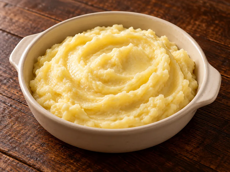 Ilustração de Purê de batata inglesa gerada por IA
