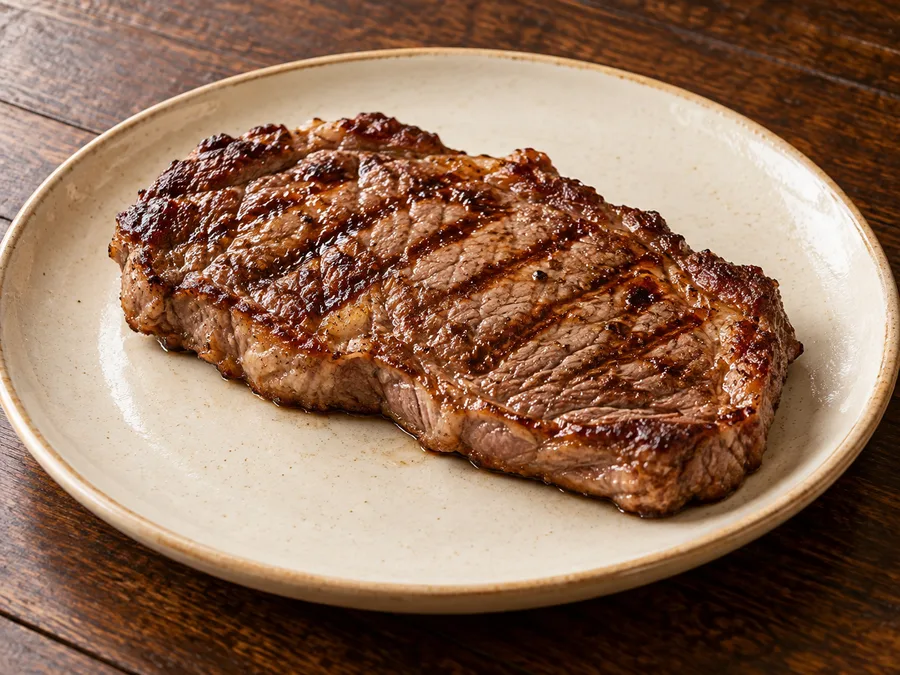 Ilustração de Bife grelhado gerada por IA