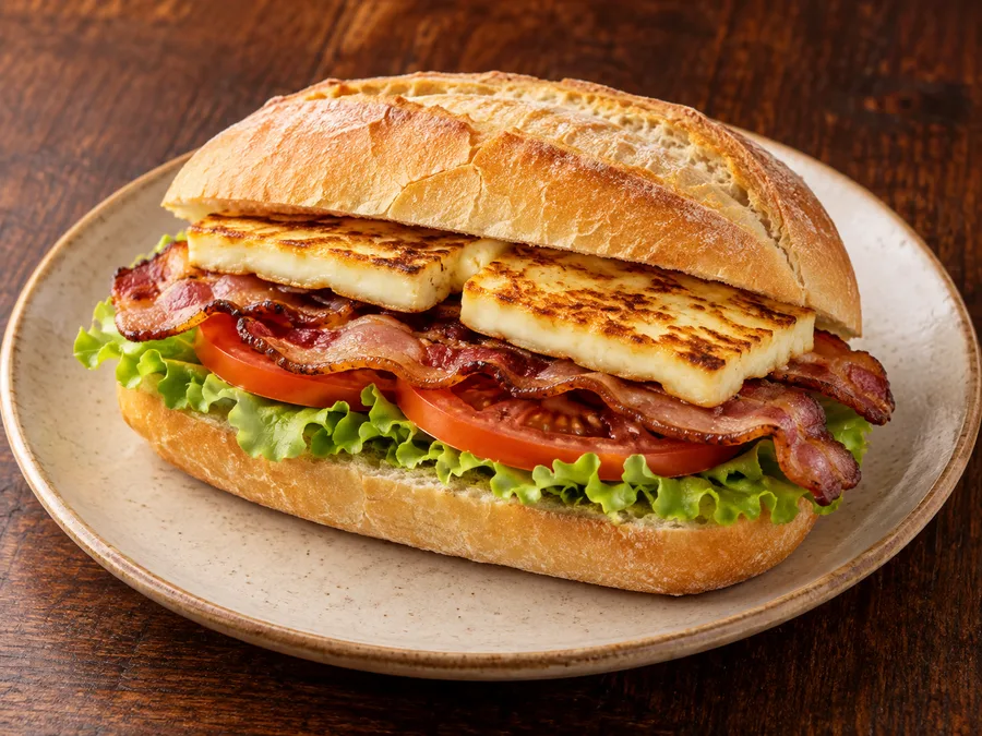 Ilustração de Cheese bacon gerada por IA